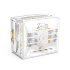 Dadacare Panty Liners with Anion 180mm – 3 Pack - Image 2