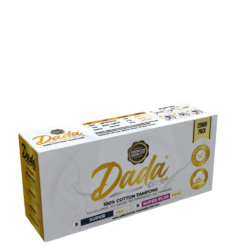 Dadacare Cotton Tampons – Combi Pack (8 Super + 8 Super Plus)