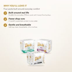 Dadacare Plus Comfort Mix 4 bundle benefits