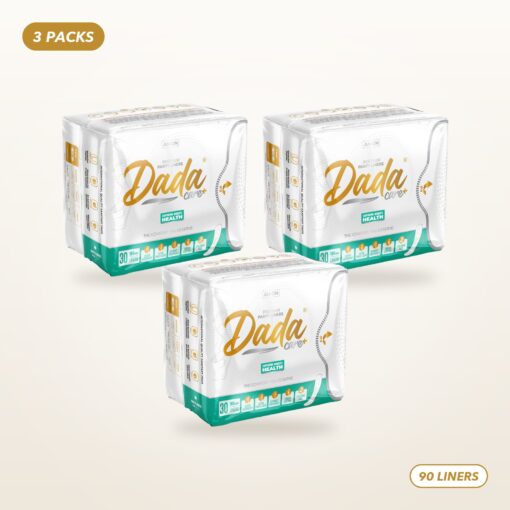 Dadacare Panty Liners with Anion 180mm – 3 Pack
