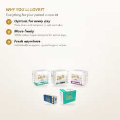 Dadacare Plus Period Freedom Kit bundle benefits